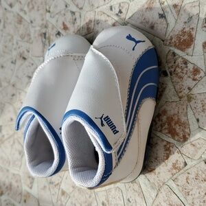 PUMA Lil'wrap Crib Baby Booties, Faux Leather